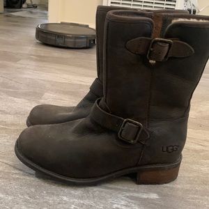 Never worn Ugg boots. I never got around to returning them!